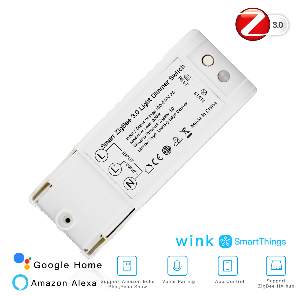 Controlador de Fita/Luz LED com Dimmer 10A - Zigbee 3.0 - Tuya / Smartlife - ZM-LZ-105